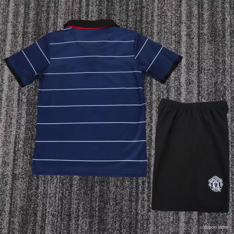 Kit Criança M-United 1999-00 Alternativo