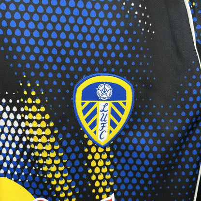 Camisola Leeds-U 2025-26 Alternativa Azul Escura Versão Adepto