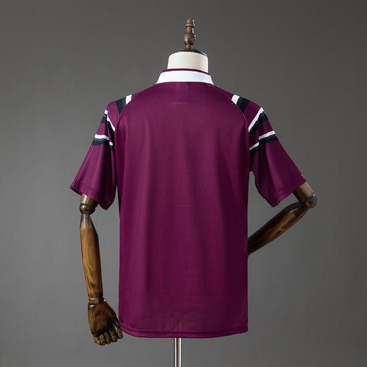 Camisola CA River Plate 1997-98 Alternativa Roxa Versão Adepto