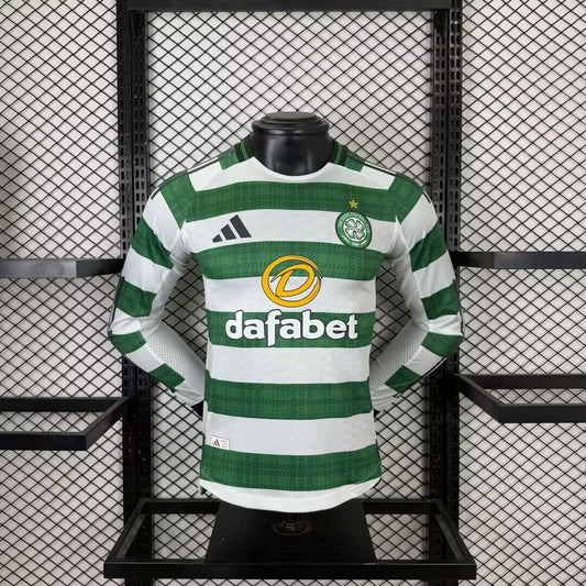 Camisola Manga Comprida Celtic FC 2025-26 Principal Versão Jogador