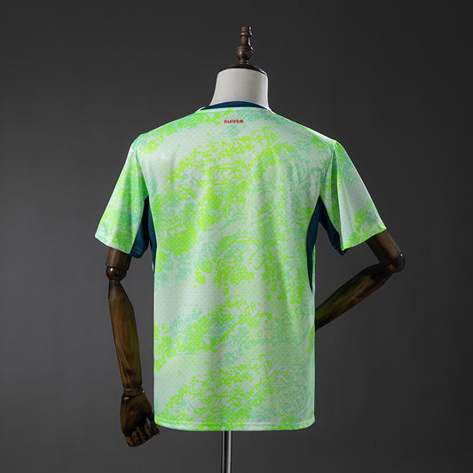 Camisola Suiça 2026 Alternativa Verde Versão Adepto