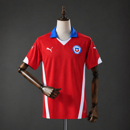 Camisola Chile 2014 Principal Versão Adepto