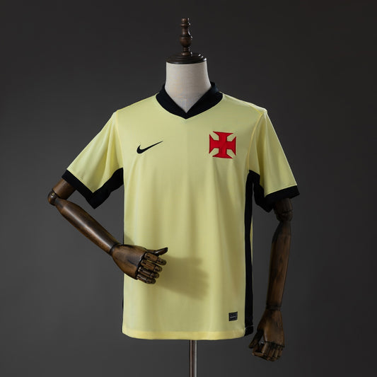 Camisola Vasco da Gama 2026-27 Alternativa Amarela Lisa Versão Adepto