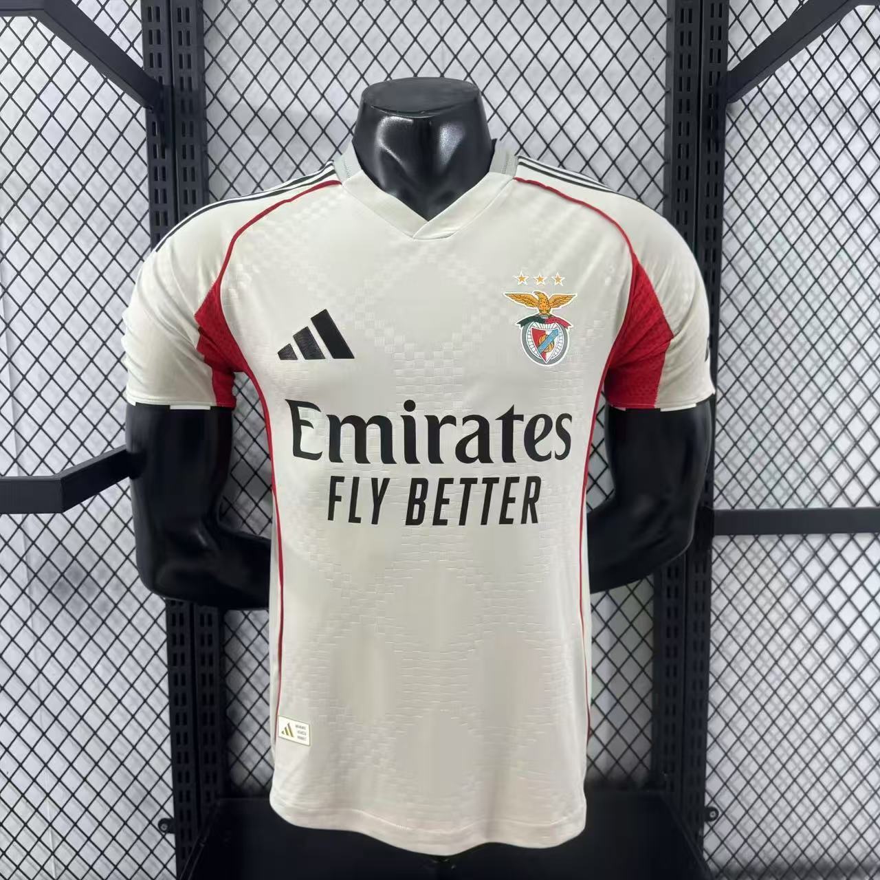 Camisola SLB 2025-26 Alternativa Beje Versão Jogador