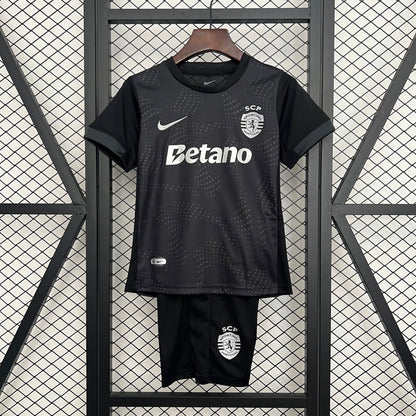 Kit Criança SCP 2025-26 Alternativo Preto