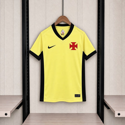 Camisola Vasco da Gama 2026-27 Alternativa Amarela Lisa Versão Adepto