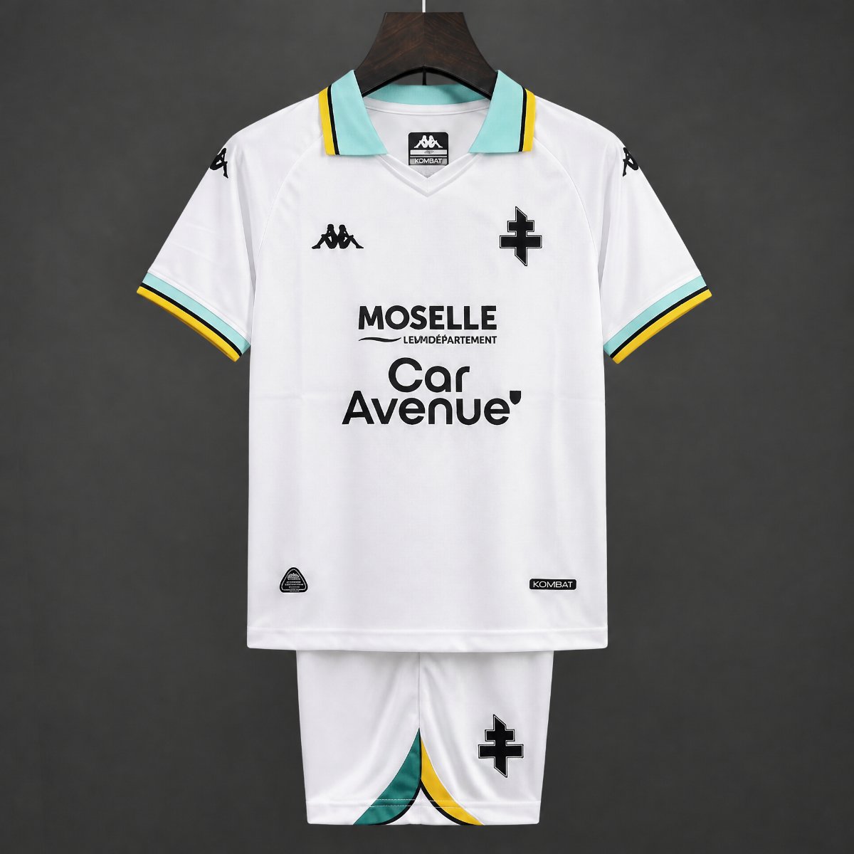 Kit Criança FC Metz 2026-27 Alternativo Branco