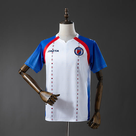 Camisola Haiti 2026 Alternativa Branca Versão Adepto