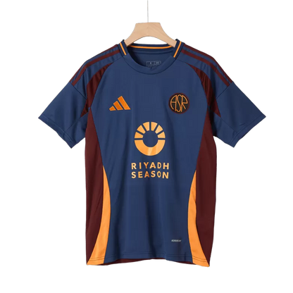 Camisola AS Roma 2024-25 Alternativa Azul Versão Adepto