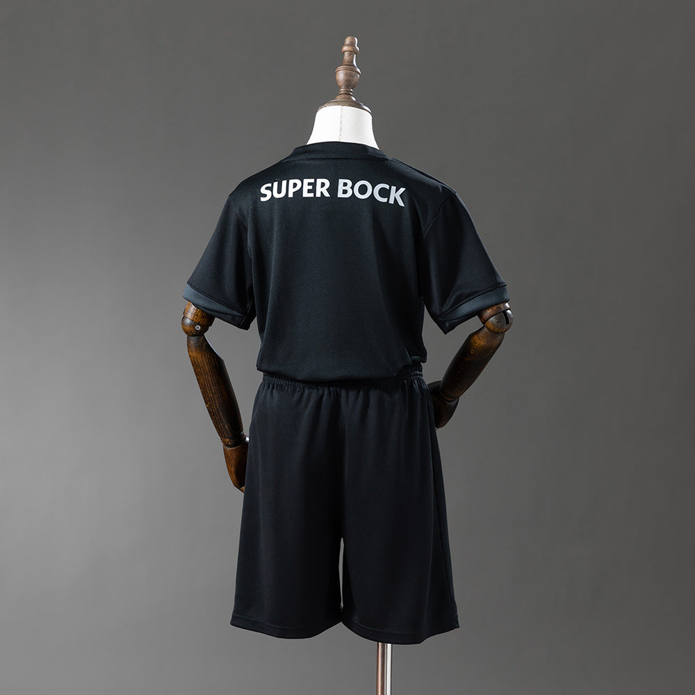 Kit Criança SCP 2025-26 Alternativo Preto