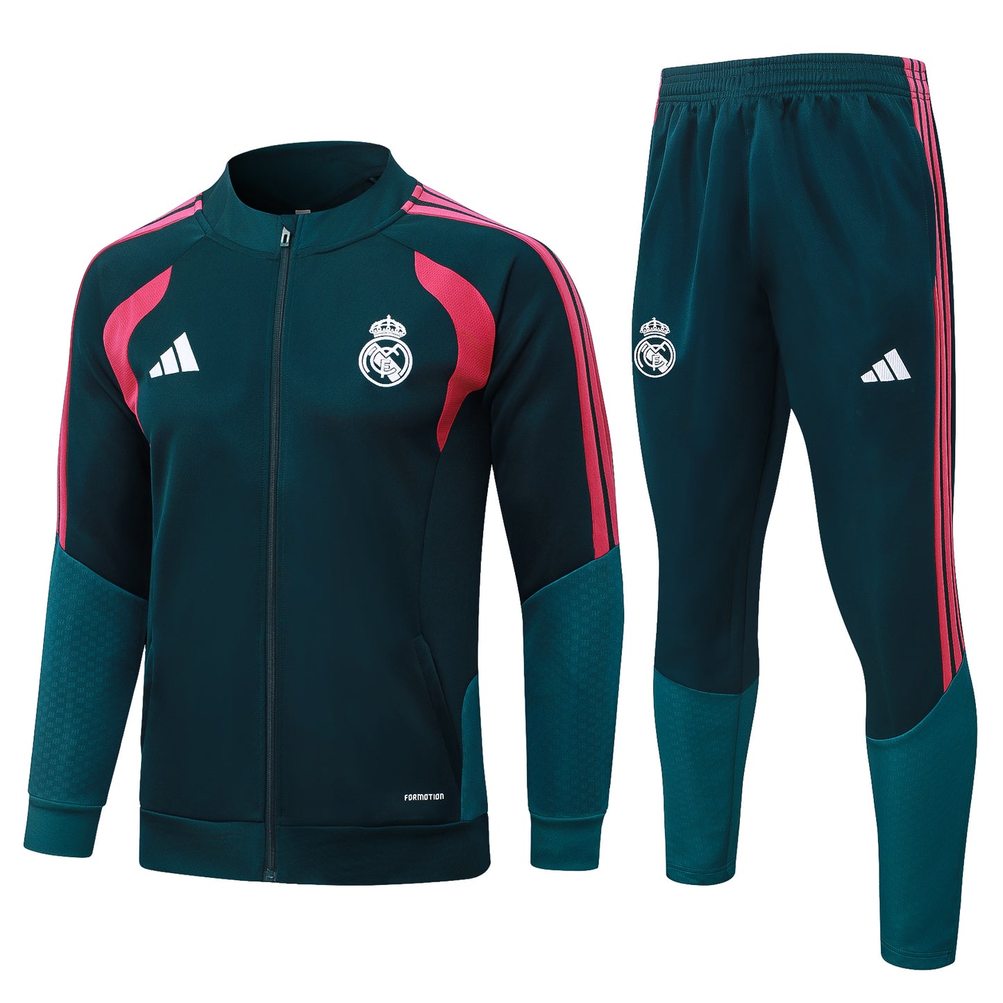 Fato de Treino Real Madrid CF 2026-27 - Casaco sem Capuz