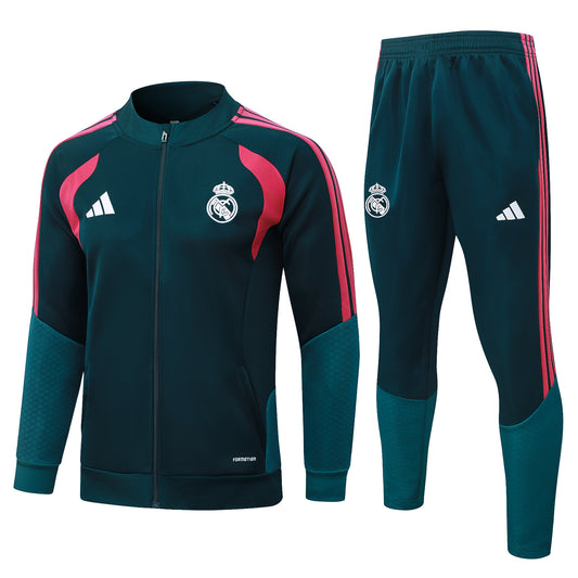 Fato de Treino Real Madrid CF 2026-27 - Casaco sem Capuz