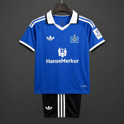 Kit Criança Hamburger SV 2026-27 Alternativo Azul