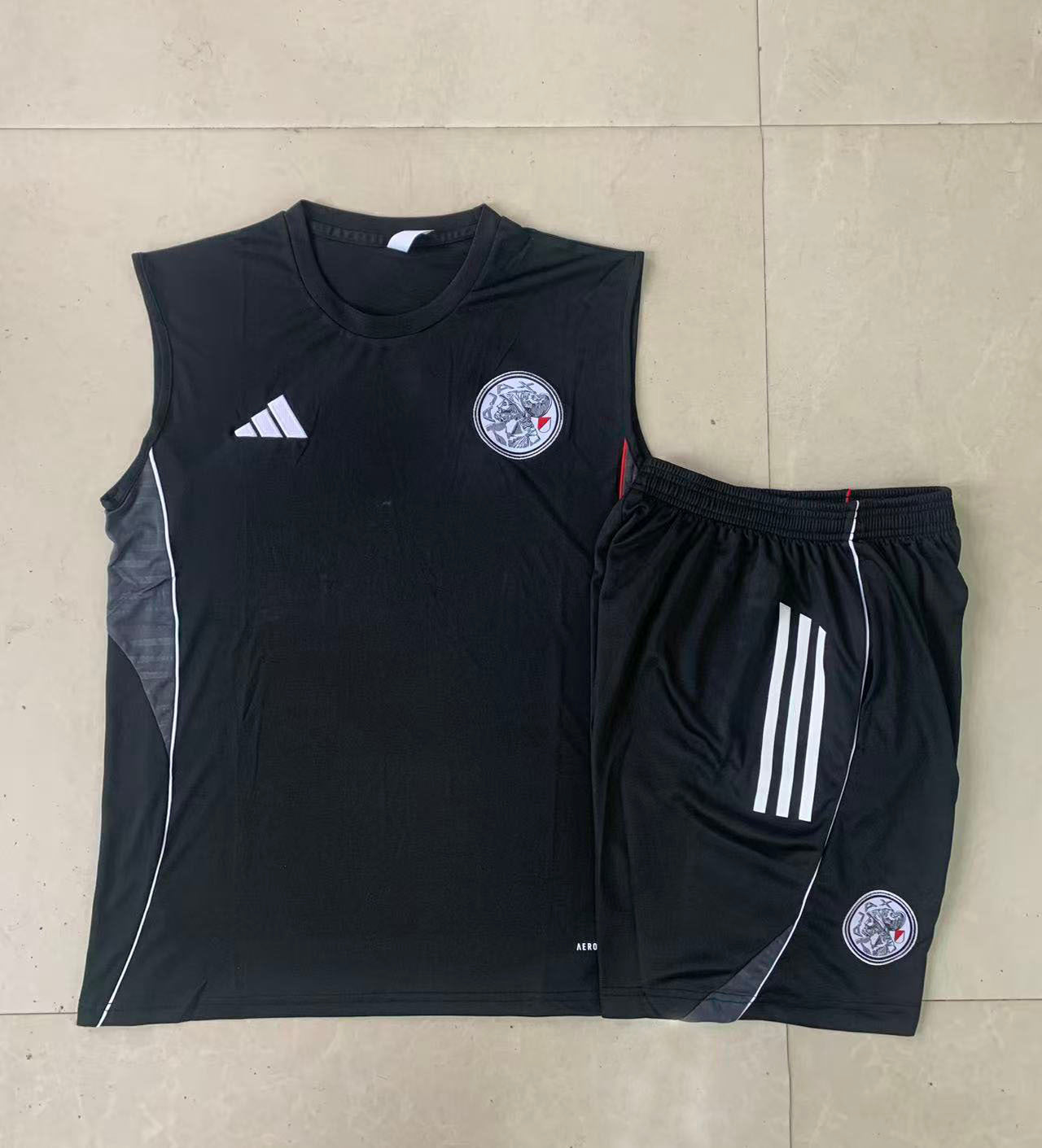 Kit Treino Manga Cava AFC Ajax 2025-26