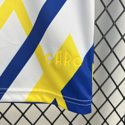 Camisola CA Rosario Central 2025-26 Alternativa Branca Versão Adepto