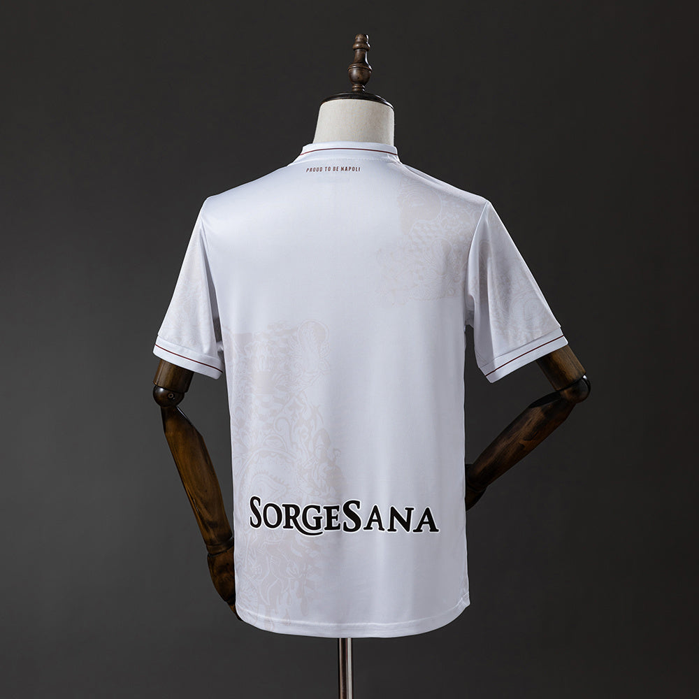 Camisola Napoles 2025-26 Alternativa Branca Versão Adepto