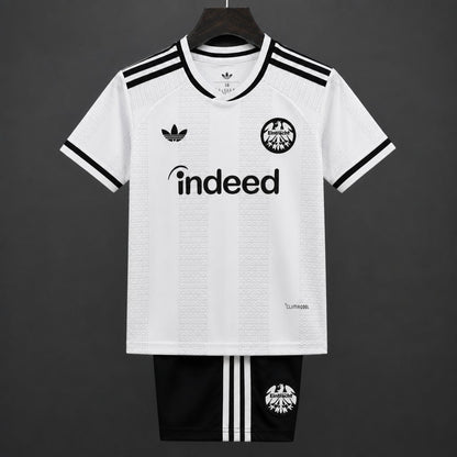 Kit Criança SG Eintracht Frankfurt 2026-27 Alternativo Branca