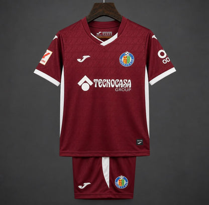 Kit Criança Getafe 2026-27 Alternativa Vermelha