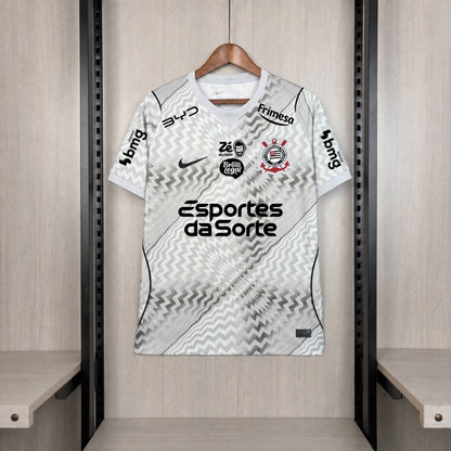 Camisola SC Corinthians 2026-27 Guarda-Redes Versão Adepto Todos Patrocinadores