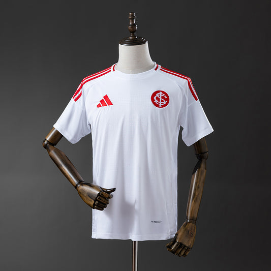 Camisola SC Internacional 2025-26 Alternativa Branca Lisa Versão Adepto