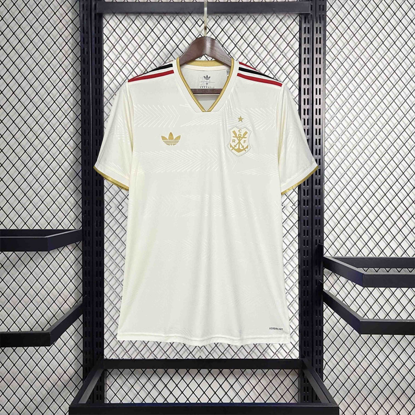 Camisola CR Flamengo 2025-26 Alternativa Amarela Versão Adepto