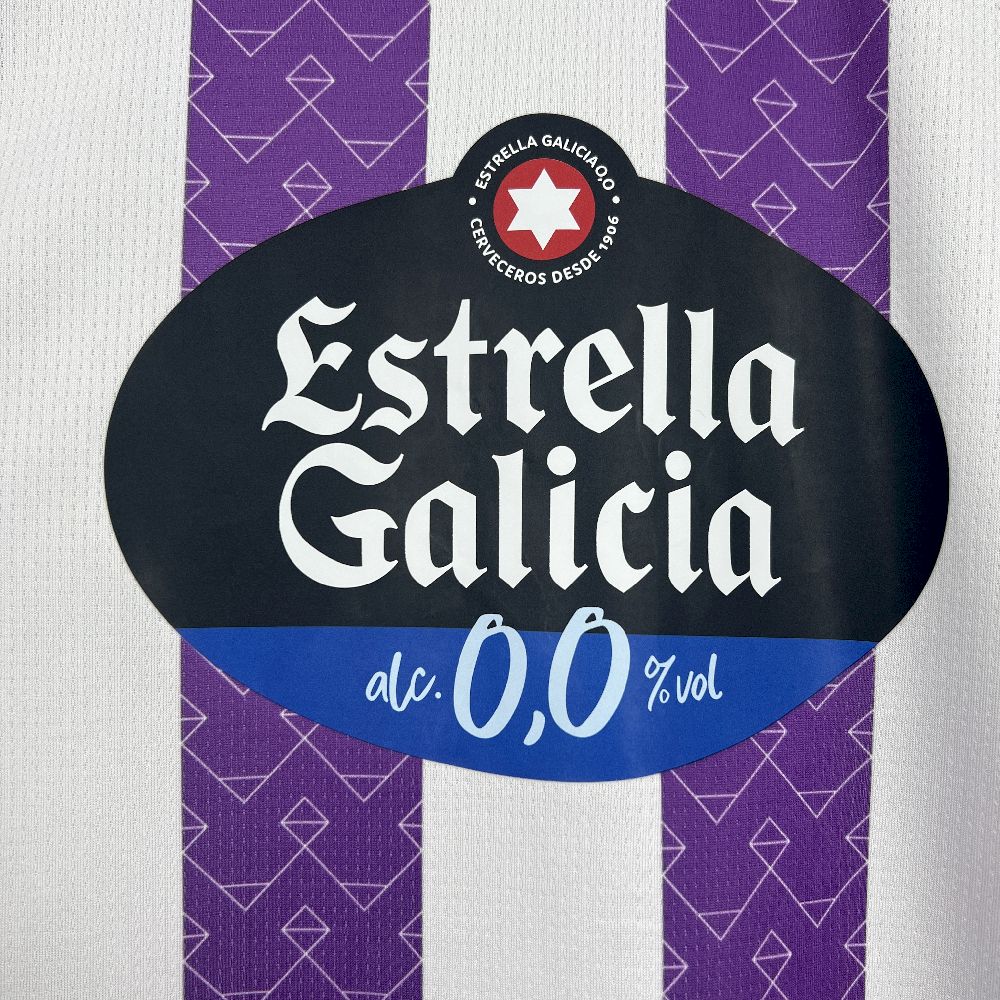 Camisola Real Valladolid CF 2025-26 Principal Versão Adepto