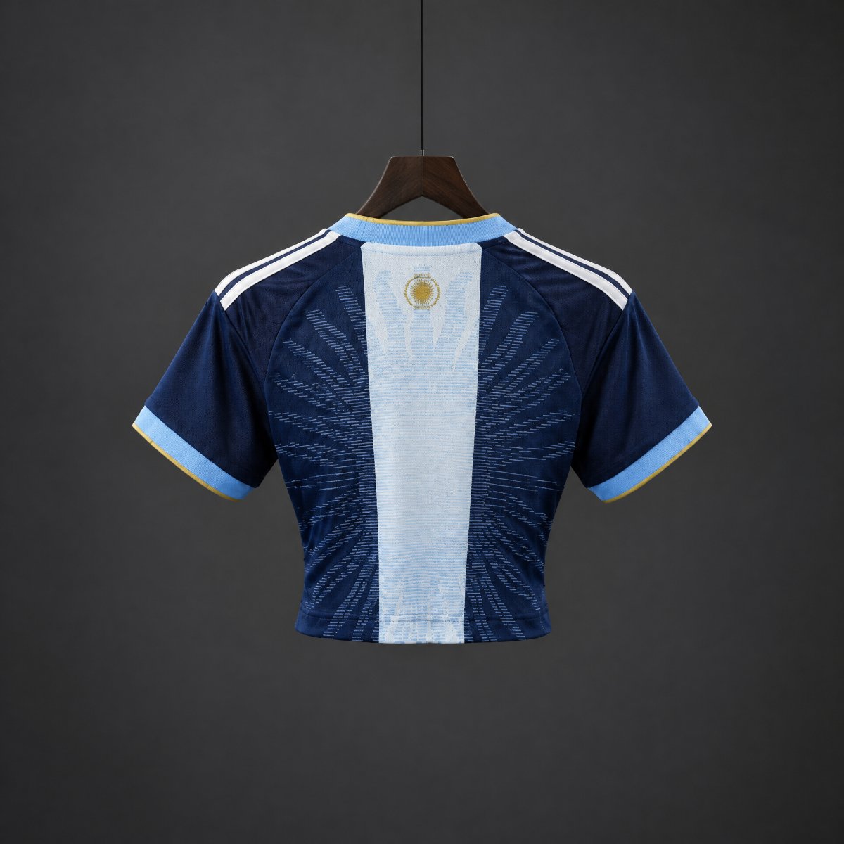 Crop Top Mulher Argentina 2026 Edição Messi Tribute