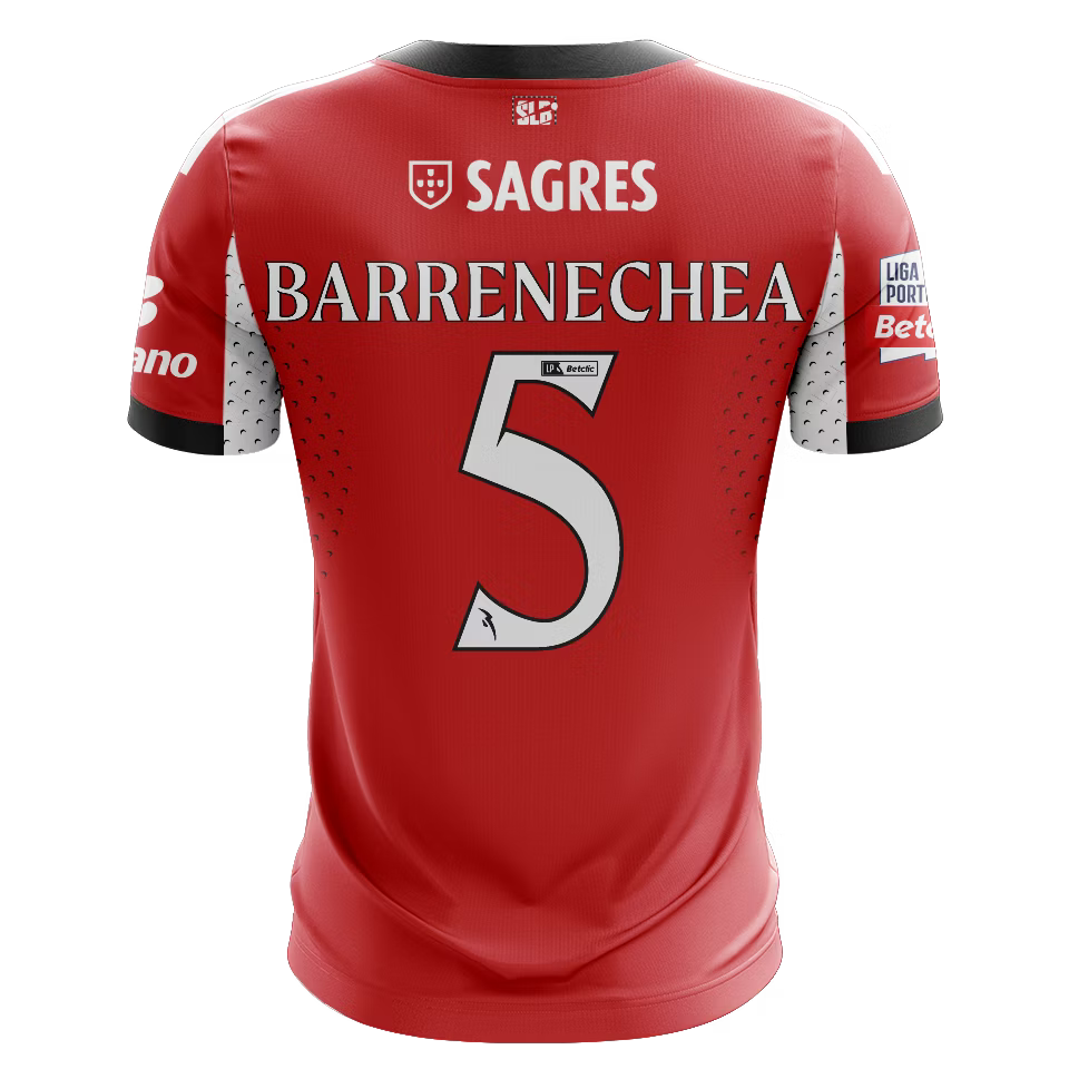 Camisola SLB 2025-26 Principal Versão Adepto BARRENECHEA #5
