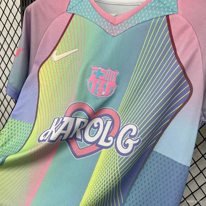Camisola Barcelona FC 2025-26 Edição Karol G Versão Adepto