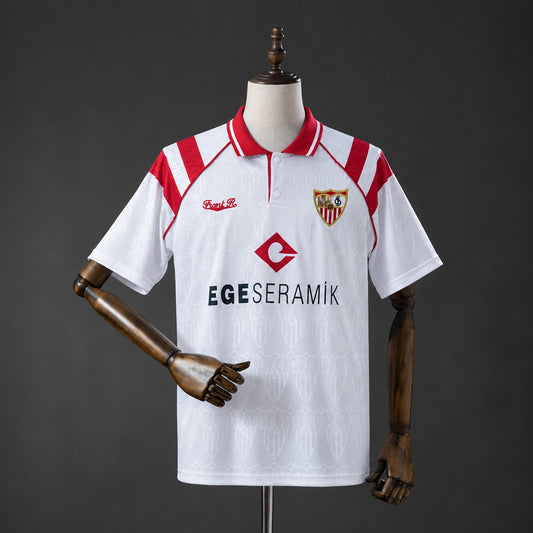 Camisola Sevilha FC 1992-93 Principal Versão Adepto