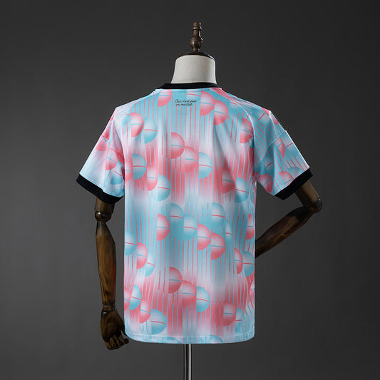 Camisola Belgica 2026 Alternativa Azul Versão Adepto