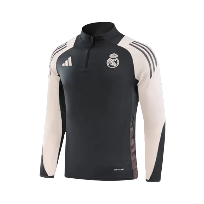 Fato Treino Criança Real Madrid CF 2024-25 - Camisola com Fecho