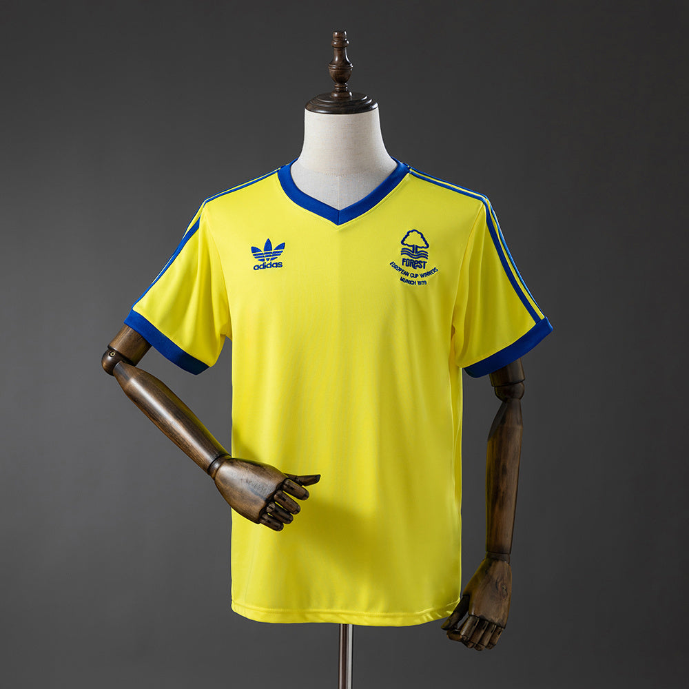 Camisola NOT-FOR 1980-81 Aternativa Amarela Versão Adepto