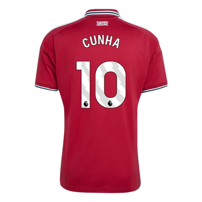 Camisola M-UNITED 2026-27 Principal Versão Adepto CUNHA #10