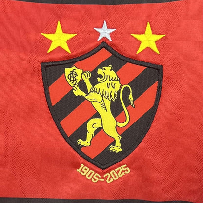 Camisola SC Recife 2025-26 Principal Lisa Versão Adepto