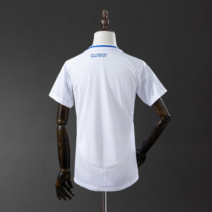 Camisola Cruzeiron EC 2025-26 Alternativa Branca Lisa Versão Mulher