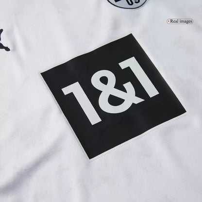 Camisola Borussia Dortmund 2024-25 Alternativa Branca Versão Adepto