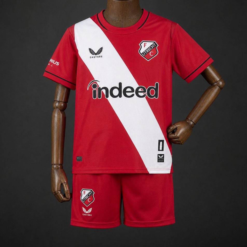 Kit Criança FC Utrecht 2026-27 Principal