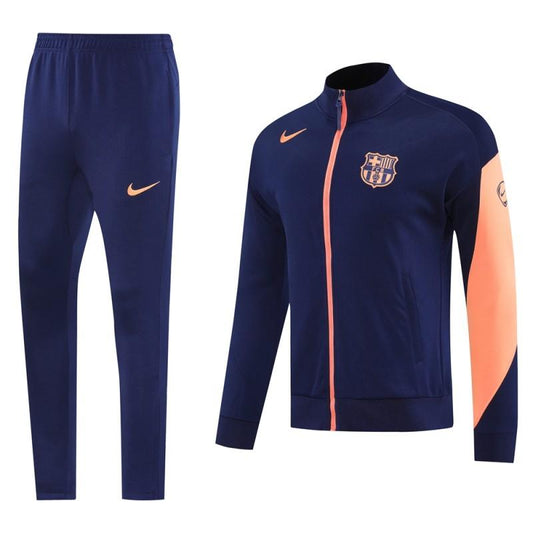 Fato de Treino FC Barcelona 2025-26 - Casaco sem Capuz