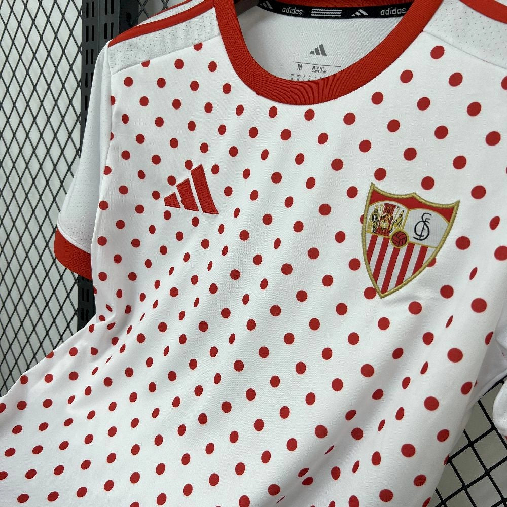 Camisola Sevilha FC 2025-26 Pre-Match Versão Adepto