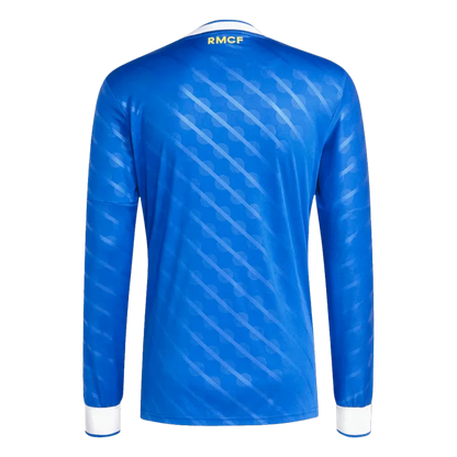 Camisola Manga Comprida Real Madrid CF 2025-26 Alternativa Azul Versão Adepto