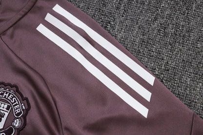 Fato de Treino M-United 2025-26 - Camisola com Fecho