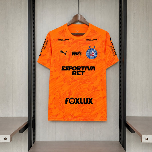 Camisola EC Bahia 2026-27 Guarda-Redes Versão Adepto Todos Patrocinadores