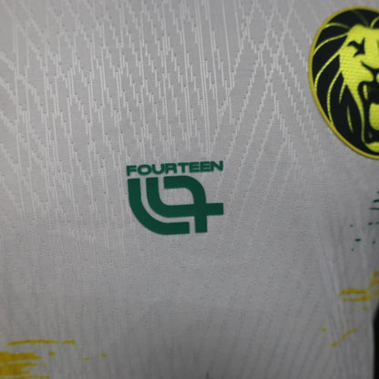 Camisola Camarões 2025 Alternativa Branca Versão Jogador
