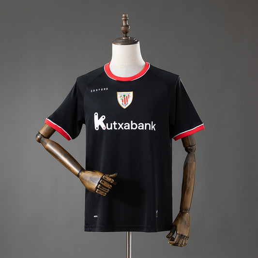 Camisola Athletic Club Bilbao 2026-27 Alternativa Preta Versão Adepto