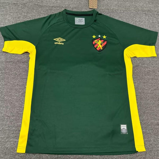 Camisola Sport Recife 2025-26 Alternativa Verde Lisa Versão Jogador