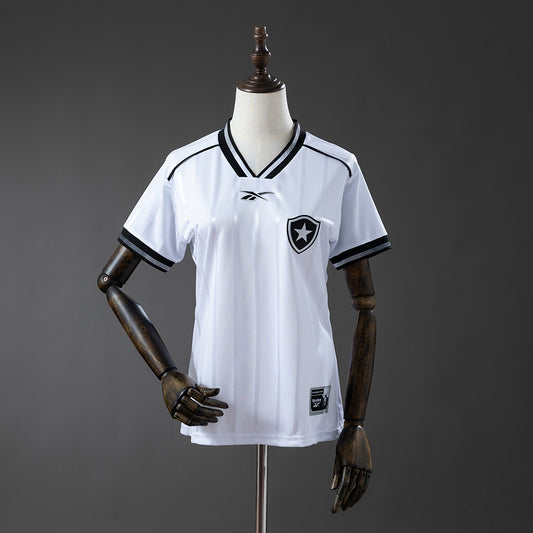 Camisola Botafogo-RJ 2025-26 Alternativa Branca Lisa Versão Mulher