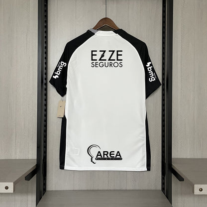 Camisola SC Corinthians 2025-26 Principal Versão Adepto Todos Patrocinadores