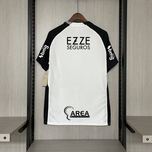 Camisola SC Corinthians 2025-26 Principal Versão Adepto Todos Patrocinadores