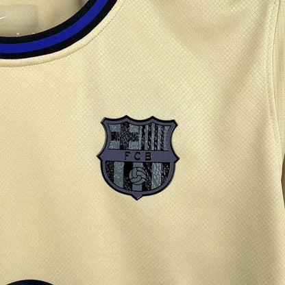 Camisola FC Barcelona 2025-26 Alternativa Amarela UCL Versão Adepto CUBARSÍ #5